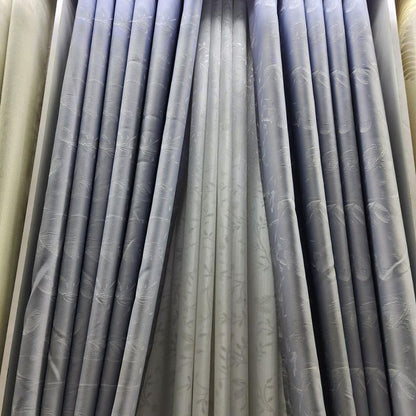 2pcs Textured Curtain (Each 1.5M) with 1Pc Sheer 1.5M