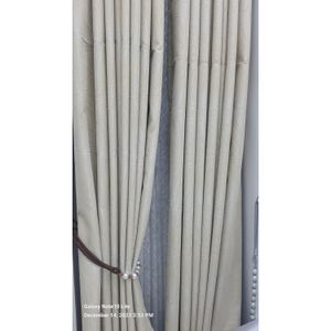 2PCS Modern Window Curtains Light Grey Patterned. Ideal For Living Room/bedroom/dining Room/study Room/home Office (exclusive Sheer). With White Plastic Eyelets