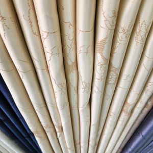 2Pcs New Blackout Curtains (1.5m+1.5m) with 1pc of Heavy White Sheer (2m). All Panels Have an Eyelet Header and a Height of 2.4m