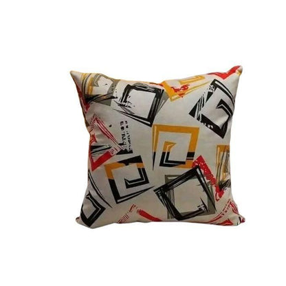 2PCS OF Pillow and 2PCS OF pillow cases Size:18x18 inch Color as it is in the picture.