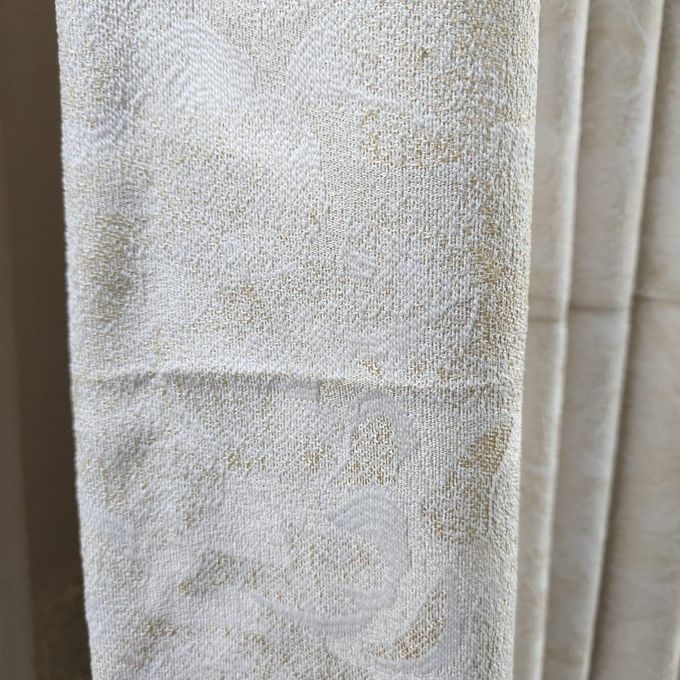 2pcs Textured Curtain (Each 1.5M) with 1Pc Sheer 1.5M