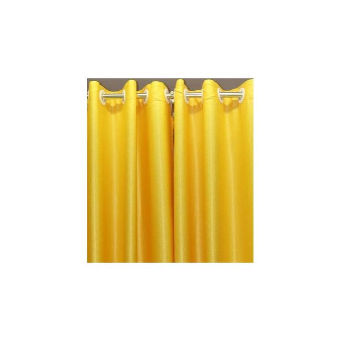 Mustard Yellow Curtain (3M) (2Panels, Each 1.5M) +FREE SHEER.