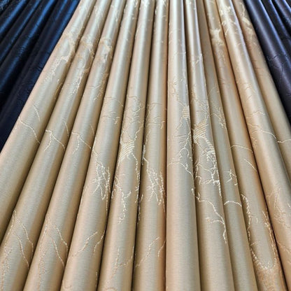 Two Pieces NEW BLACKOUT curtains (1.5m+1.5m) with 1pc heavy white sheer (2m).All panels have an eyelet header and a height of 2.4m