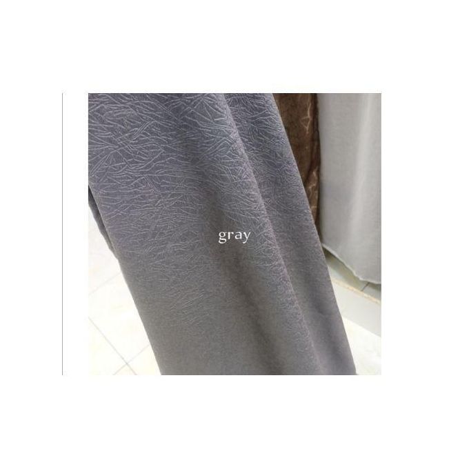 1Pc 5M Grey Curtain  For Home Window