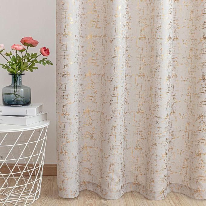 blackout velvet curtain comes as a 4M (2M+2M)+ 3m SHEER  AND both have eyelet header design which are long enough to cover your window with the height of 225cm.