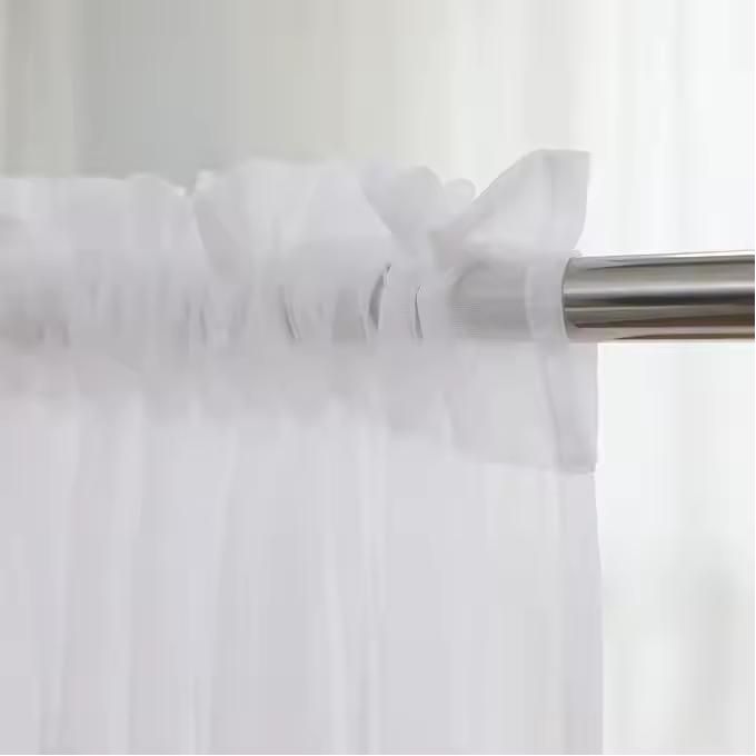 Beige Curtains 2Pc 1.5M Each + 2m FREE SHEER