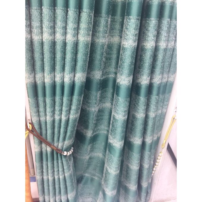 2Pcs UNIQUE Floral GREEN Blackout Window Curtains For Living Room 1.5M Each (Sheer Available Separately) NEW ARRIVALS!!!