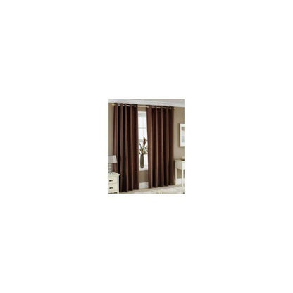 Brown Curtains  (3M) (2Panels, Each 1.5M) +FREE SHEER.