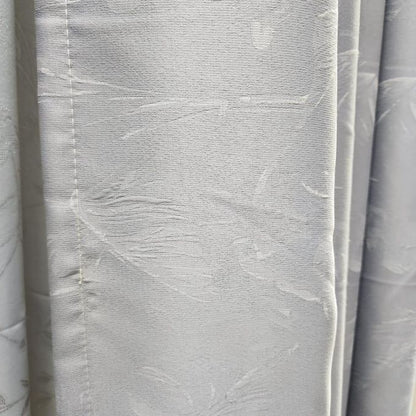 2pcs Textured Curtain (Each 1.5M) with 1Pc Sheer 1.5M