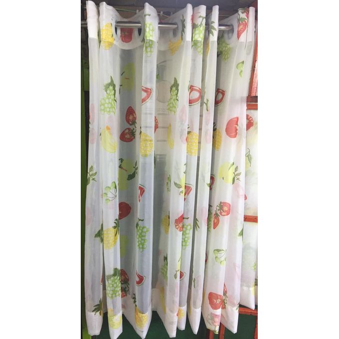 2PCS Of Kitchen Curtain (EACH 150cm Length X 112cm Height) LATEST KITCHEN SHEERS