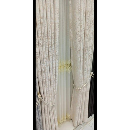 2PCs Of Blackout Curtain Each( 1.5m+1.5m) SHEER Excluded