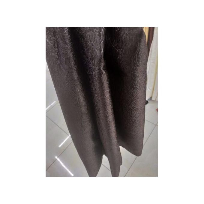 1Pcs 1.5M Brown Curtain WITH 1.5M White heavy Sheers