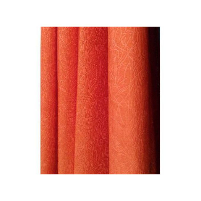 1PC 1.5M ORANGE Window Curtains For Living Room/ Dining Room/ Bedroom Fully Stitched With A Plastic Eyelet Header For Use With A Curtain Rod