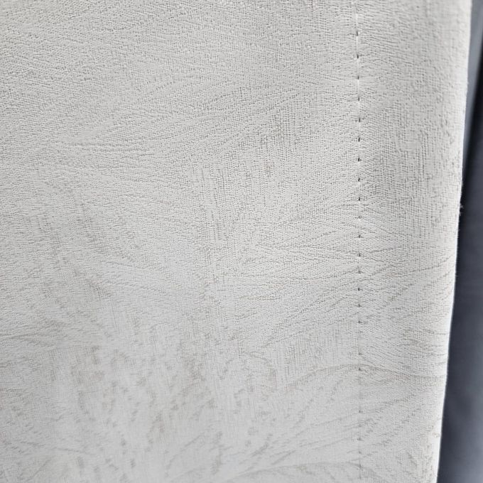 2pcs Textured Curtain (Each 1.5M) with 1Pc Sheer 1.5M