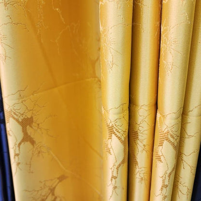 2Pcs New Blackout Curtains (1.5m+1.5m) with 1pc of Heavy White Sheer (2m). All Panels Have an Eyelet Header and a Height of 2.4m