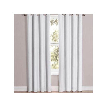 White Curtain 2Pcs (1.5m)each 2M White sheer For living room window and door.