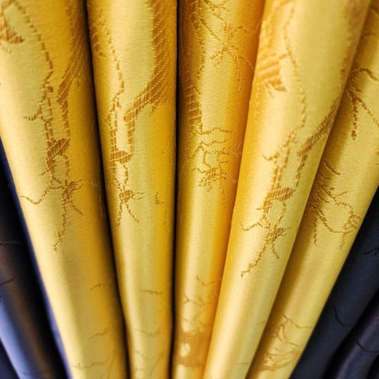2Pcs NEW Blackout Curtains (1.5m+1.5m) with 1pc Heavy White Sheer (2m), all panels have an eyelet header and a height of 2.4m