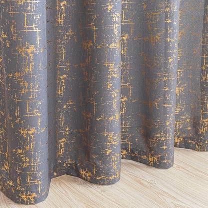 GREY  blackout VELVET curtain comes in panels of 2pcs  CURTAIN 3M(1.5M+1.5M) and 2m sheer,Both curtain and sheer have eyelet header design and they are long enough to cover your window,with  the height of 225cm.