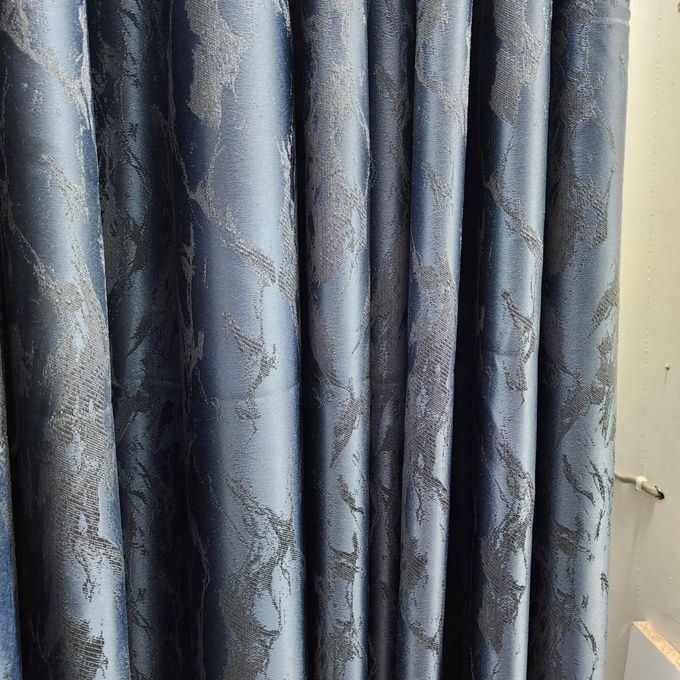 2pcs Textured Curtain (Each 1.5M) with 1Pc Sheer 1.5M