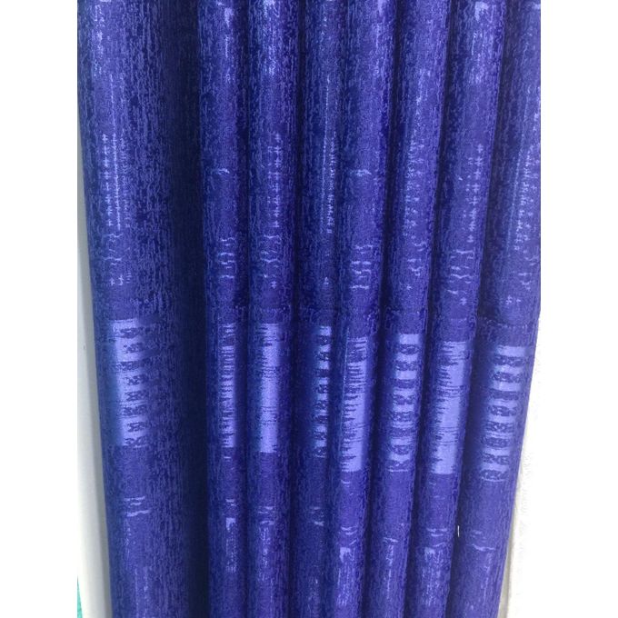 2PCS Modern Window Curtains Purple Patterned Measuring 2M+2M With A 1Pc Sheer 3M. Ideal For Living Room/bedroom/dining Room/study Room/home Office (exclusive Sheer). With White Plastic Eyelets