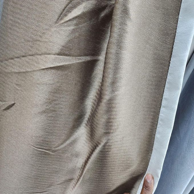 2pcs Textured Curtain (Each 1.5M) with 1Pc Sheer 1.5M