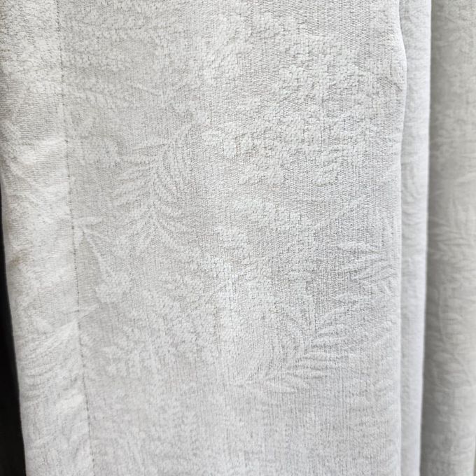 2pcs Textured Curtain (Each 1.5M) with 1Pc Sheer 1.5M