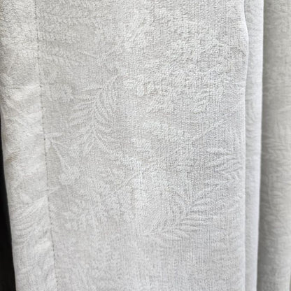 2pcs Textured Curtain (Each 1.5M) with 1Pc Sheer 1.5M