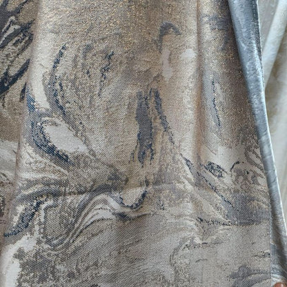 2pcs Textured Curtain (Each 1.5M) with 1Pc Sheer 1.5M
