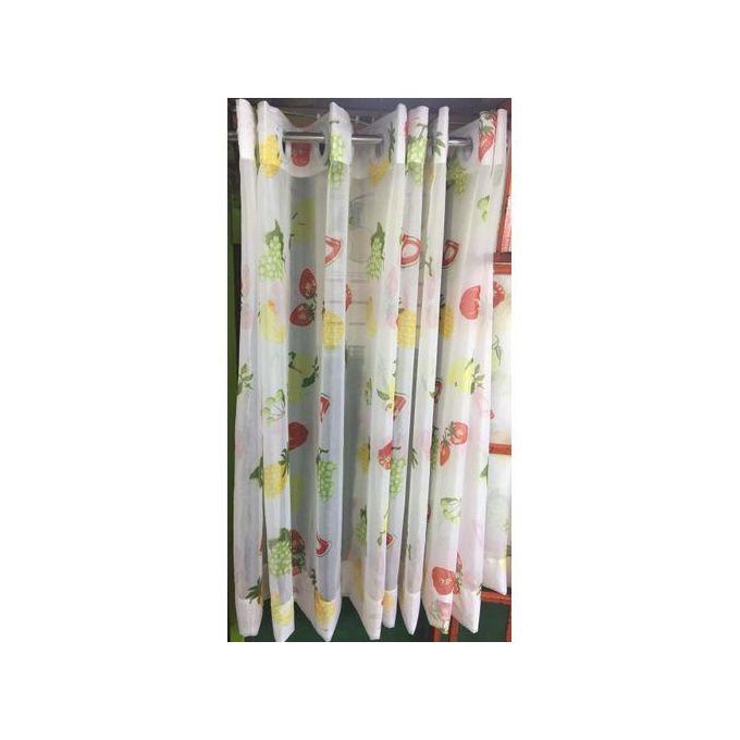 Two Pieces 1.5M Kitchen Window Sheers