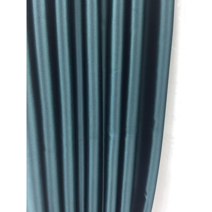 Luxury 3Pcs Blackout petrol BLUE  Curtains Set with Premium Heavy Sheer – Heavy Fabric for Windows & Doors – 1.5m x2 Panels + 1 Sheer