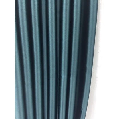 Luxury 3Pcs Blackout petrol BLUE  Curtains Set with Premium Heavy Sheer – Heavy Fabric for Windows & Doors – 1.5m x2 Panels + 1 Sheer