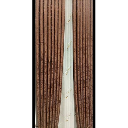 2PCs Of Blackout Curtain Each( 1.5m+1.5m) SHEER Excluded