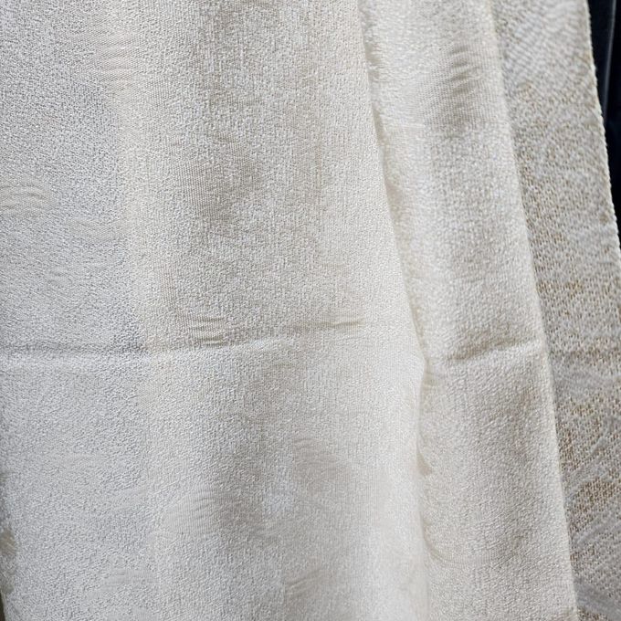 2pcs Textured Curtain (Each 1.5M) with 1Pc Sheer 1.5M