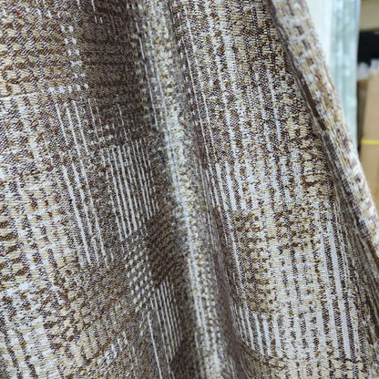 2pcs Textured Curtain (Each 1.5M) with 1Pc Sheer 1.5M