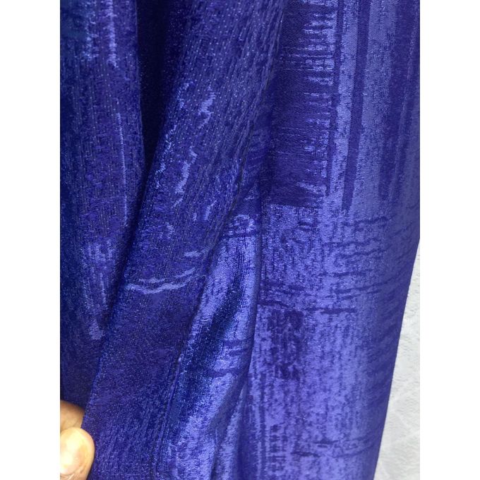 2PCS Modern Window Curtains Purple Patterned Measuring 2M+2M With A 1Pc Sheer 3M. Ideal For Living Room/bedroom/dining Room/study Room/home Office (exclusive Sheer). With White Plastic Eyelets