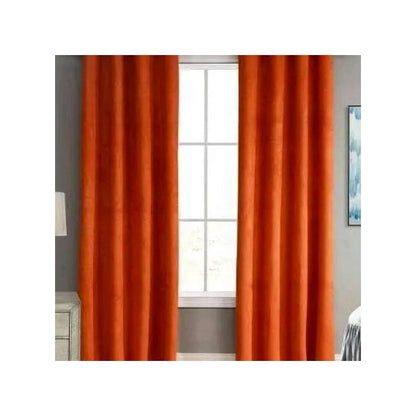 1pc  ORANGE CURTAIN Comes As One   For Your Windows