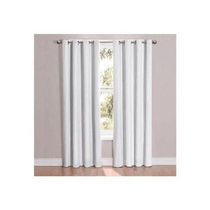 2Pcs Curtains 1.5M Each + 1Pc WHITE SHEER 2M