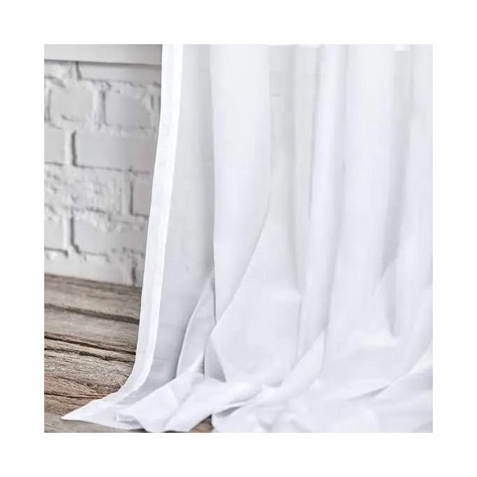 blackout velvet curtain comes as a 4M (2M+2M)+ 3m SHEER  AND both have eyelet header design which are long enough to cover your window with the height of 225cm.