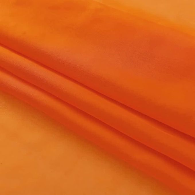 2pcs new arrivals Orange Sheers with Rod Pocket Header (1.5m+1.5m).