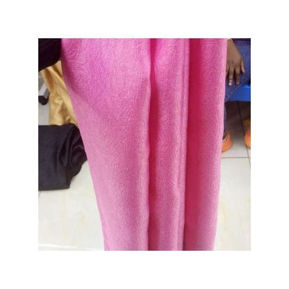 PINK Curtain 2Pcs (1.5m)each 2M White sheer For living room window and door.