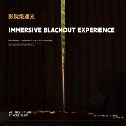 2PCS BEIGE CURTAIN 3M(1.5m each)+ 2M FREE floral SHEER ELEGANT LIVING ROOM