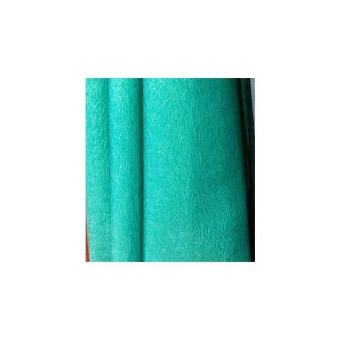 2PCS TURQUOISE BLUE CURTAIN 3M(1.5m each)+ 2M FREE floral SHEER ELEGANT LIVING ROOM