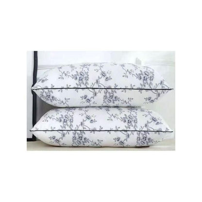 Set Of 2 Bed Pillow (Pair- Pure Fibre Filled).